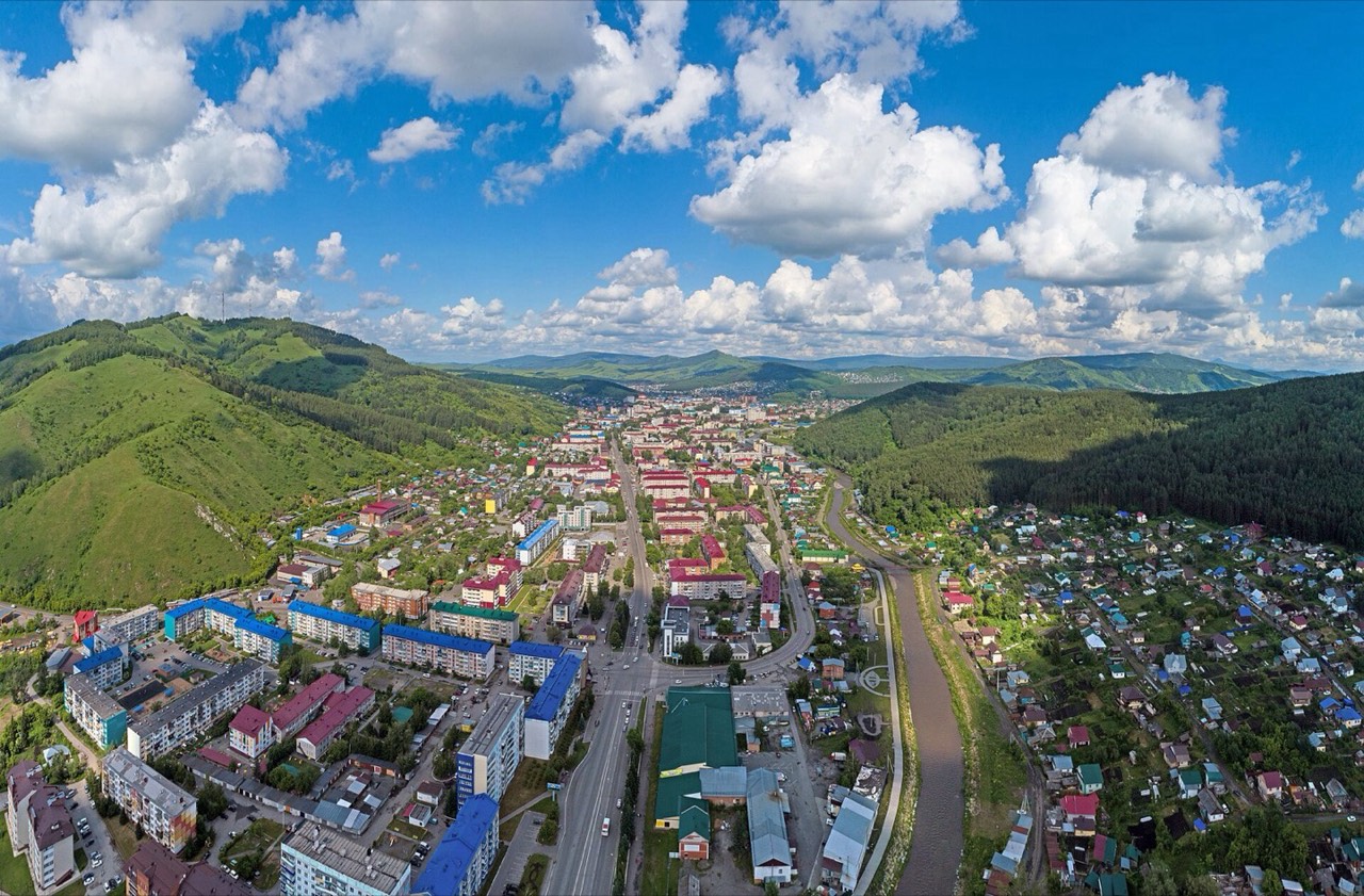 Площадь Ленина в Горно-Алтайске