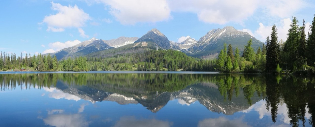 Štrbské Pleso lake