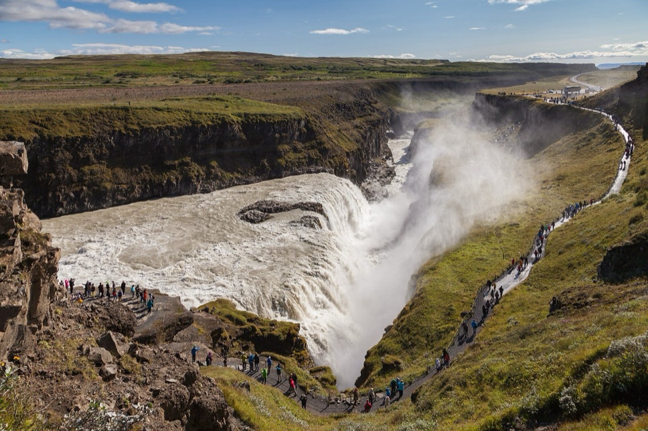 Gullfoss Waterfall