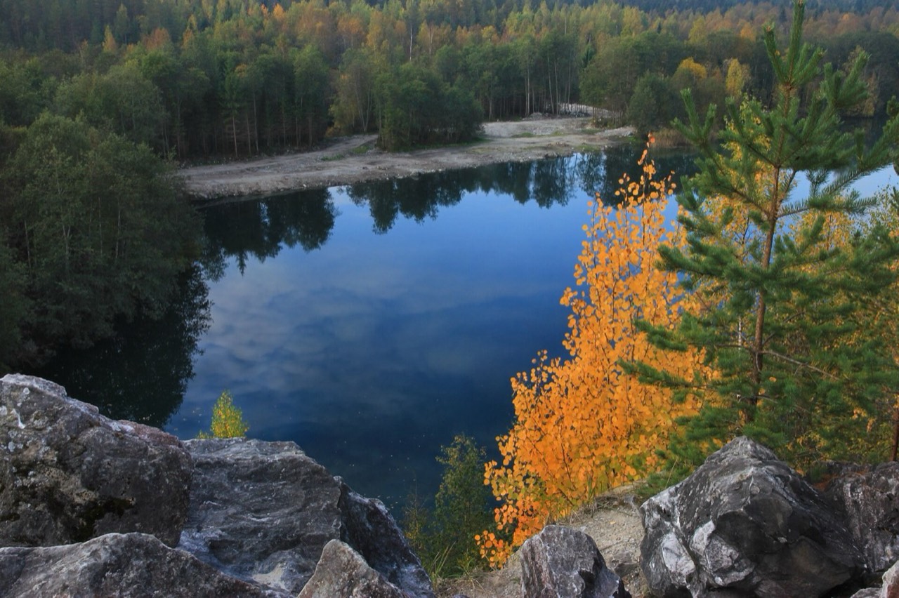 Ruskeala Marble Canyon
